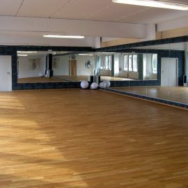 Bild großer Saal im Outfaced Dance Studio